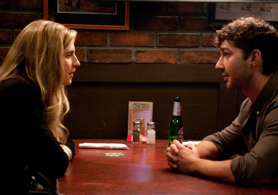 Shia LaBeouf, Brit Marling In 'The Company You Keep