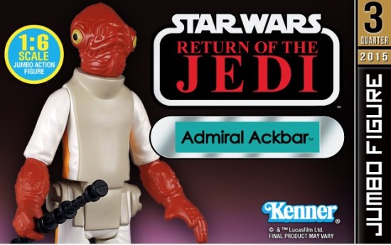 ADMIRAL ACKBAR JUMBO FIGURE BY GENTLE GIANT