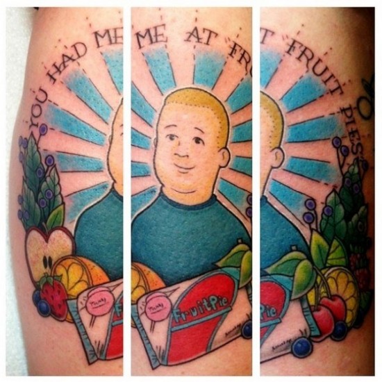 You Had Me At Fruit Pies Tattoo
