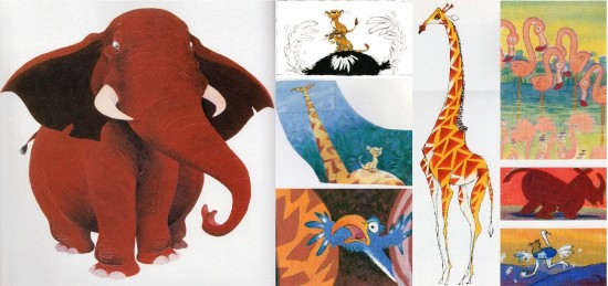 Chris Sanders Sketches: The Lion King