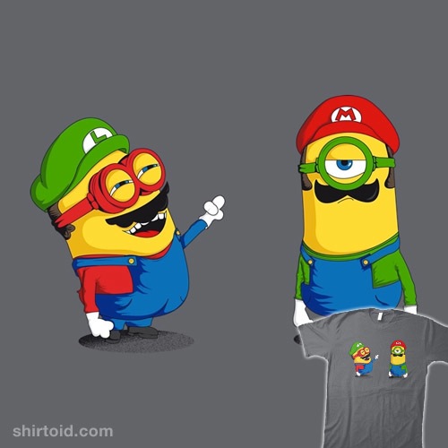 Super Minion Bros t-shirt