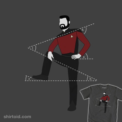 Riker Leans t-shirt