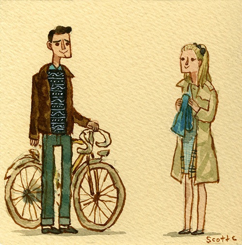 Scott C's Great Showdown tribute to The Umbrellas of Cherbourg