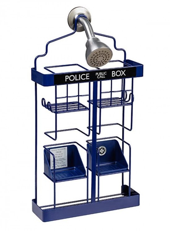 Doctor Who TARDIS Shower Rack