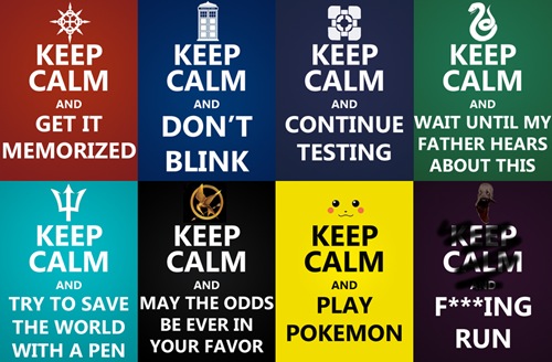 Keep Calm and Join a Fandom