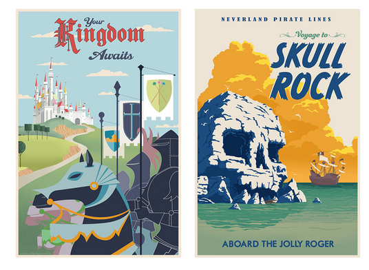 Disneyland prints from Steve Thomas