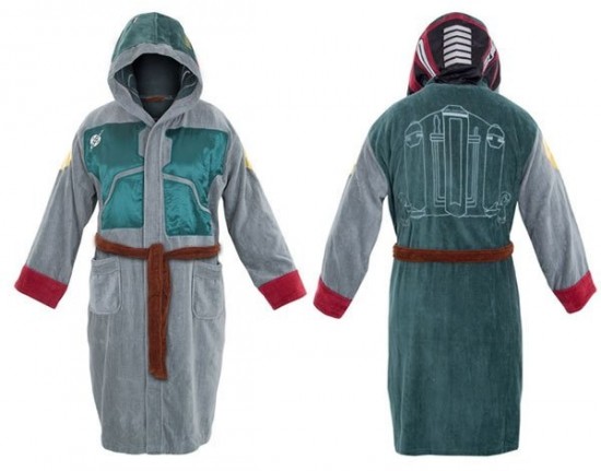 Boba Fett Hooded Cotton Bath Robe