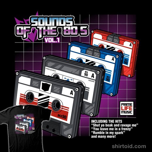 Sounds Of The 80s Vol.1 t-shirt