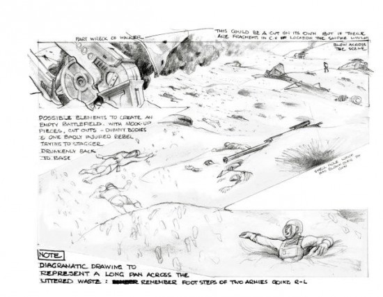 Star Wars Storyboard