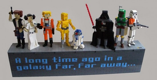 Lego Star Wars figurines by Rod Gillies