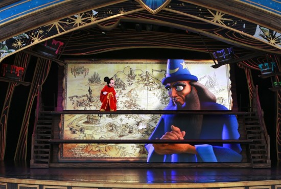 Mickey Mouse and Friends Onstage for 'Mickey and the Magical Map' at Disneyland Park