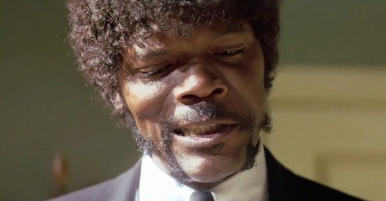 Samuel L Jackson in Pulp Fiction