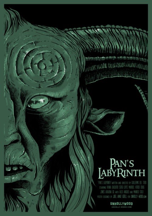 Pan's Labyrinth poster by Joel Amat Güell