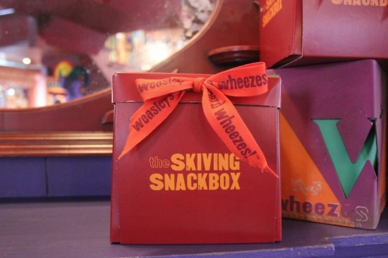 Skiving Snackbox at diagon alley