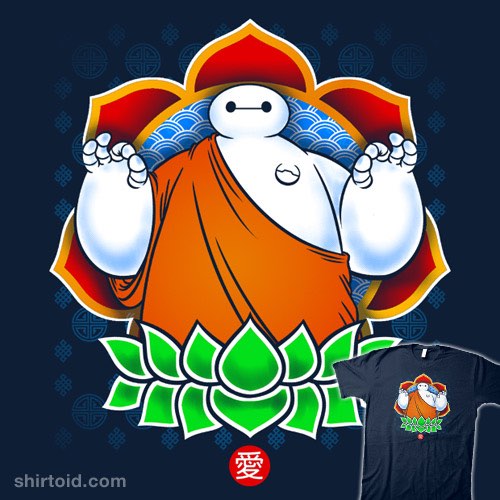 Buddha Baymax t-shirt