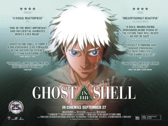 Ghost In The Shell 25th Anniversary Poster