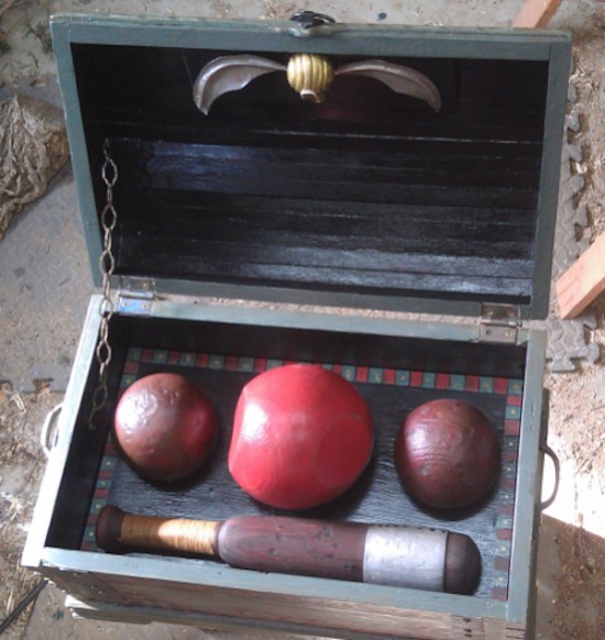 Quidditch Engagement Ring Box