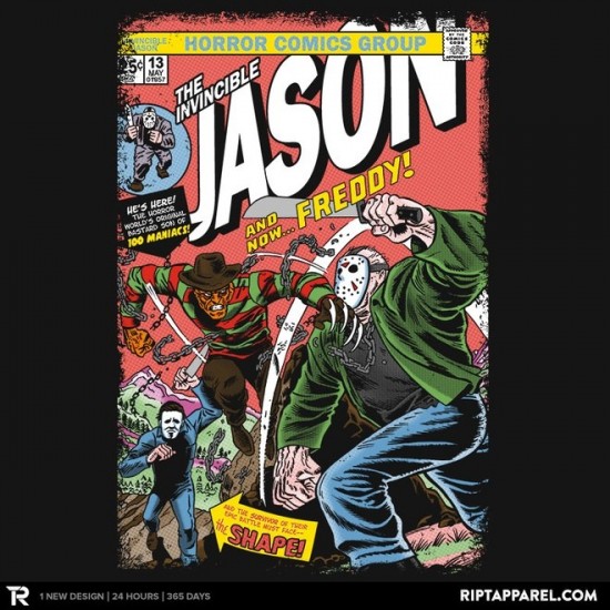 The Invicible Jason t-shirt