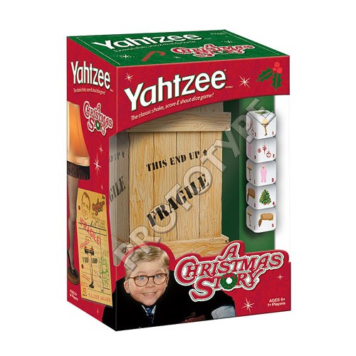 A Christmas Story Edition Yahtzee Game