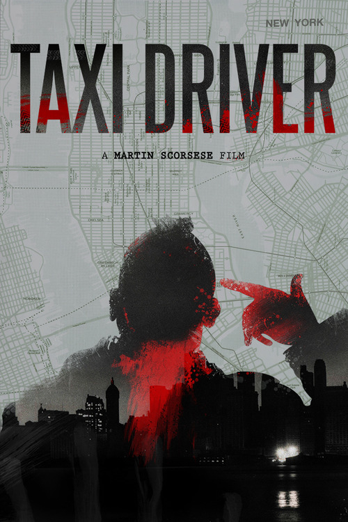 Taxi Driver poster by Luis Fernando Cruz