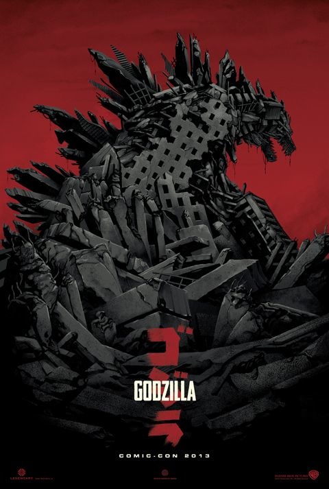 Godzilla teaser poster