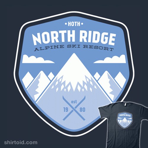 Hoth Ski Resort t-shirt