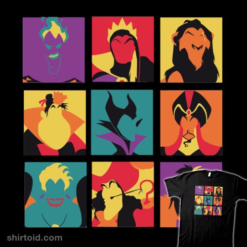 Villains Pop t-shirt