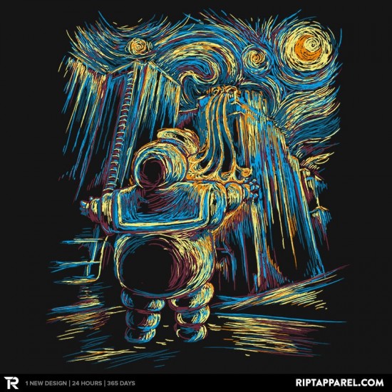 Van Goghstbusters t-shirt