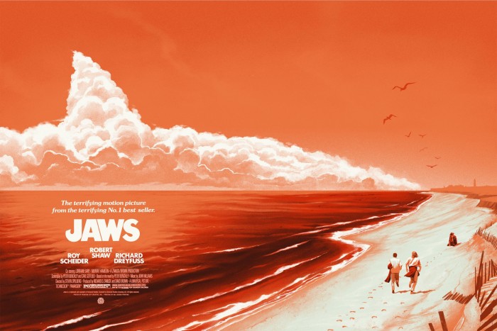 Phantom City Creative's Jaws poster print variant