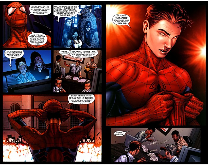 spider-man civil war