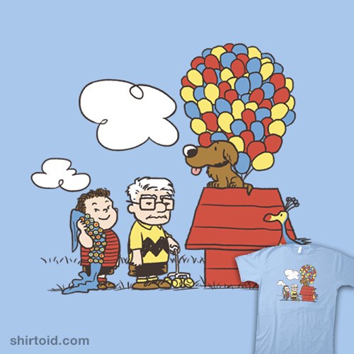 Some Peanuts UP There t-shirt