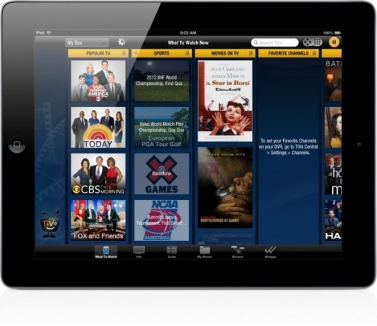 TiVo Launches 'What To Watch Now' Feature For iOS Users
