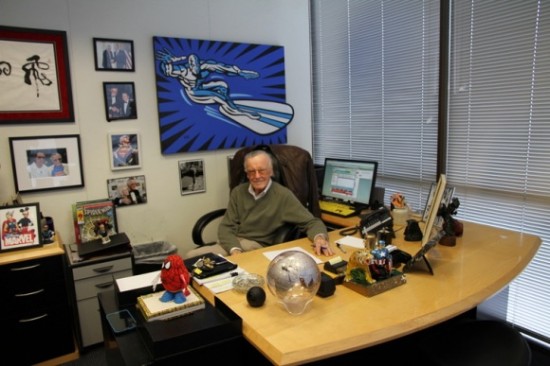 STAN LEE'S OFFICE