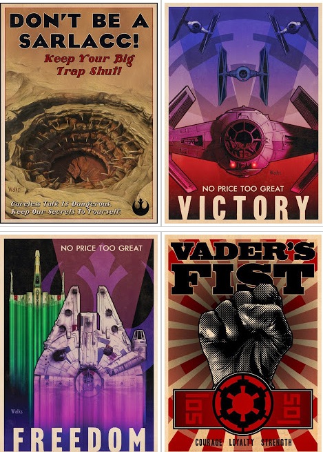 Star Wars propaganda posters