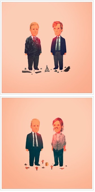 Olly Moss' True Detective prints