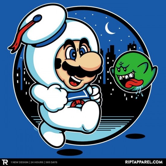 Super Marshmallow Bros. t-shirt