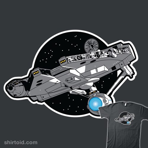 Millenterprise Falcon t-shirt