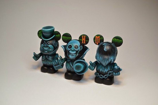 Jared Flores's custom Haunted Mansion vinylmations