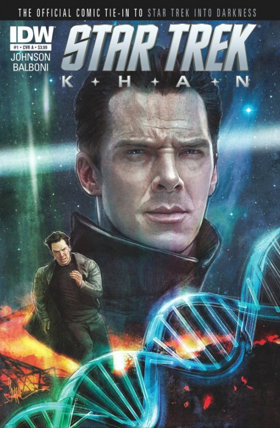 Paul Shipper's Covers To IDW's Star Trek: Khan Comic 