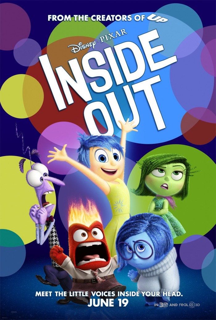 Pixar's 'Inside Out' Theatrical Poster