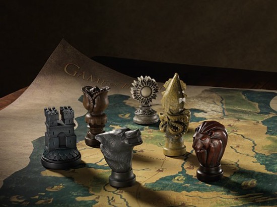 Game of Thrones: Map Marker Set with Map