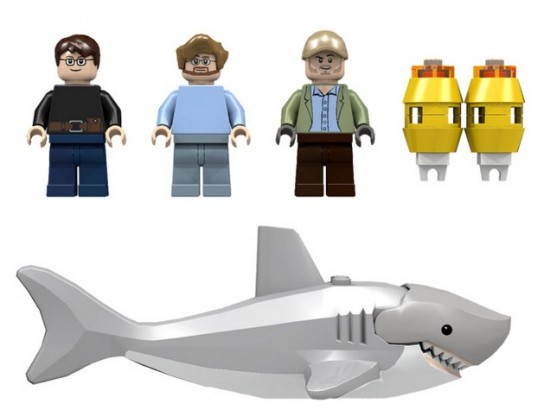 JAWS LEGO Set minifigs