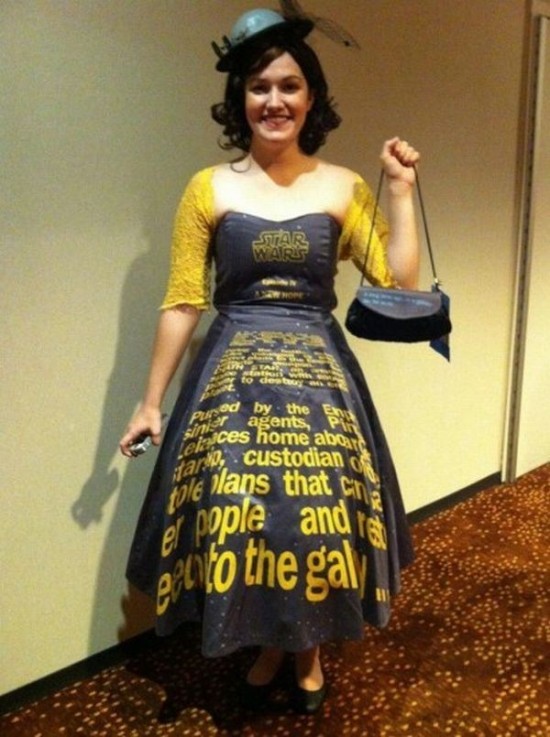 'Star Wars' Opening Crawl Dress