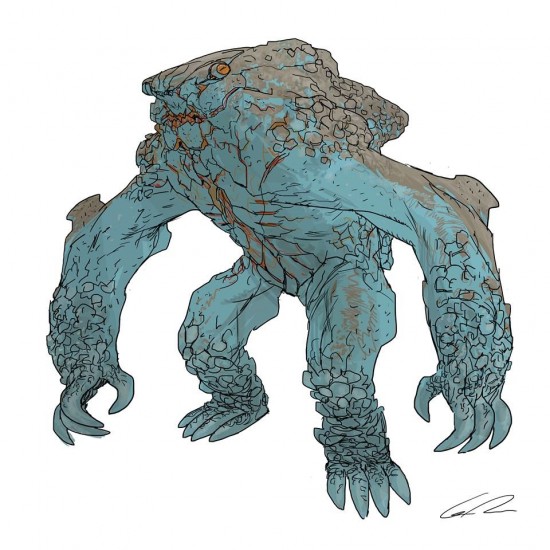 PACIFIC RIM: Early Kaiju Concept Art From Guy Davis