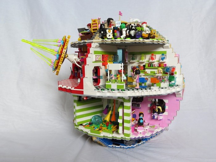 The 'Star Wars' LEGO Death Star Playset Reimagined With a Beautiful LEGO Friends Makeover