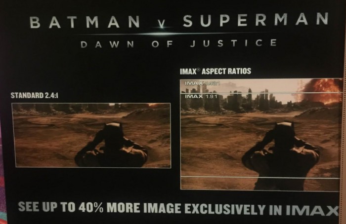 Batman V Superman: Dawn of Justice imax