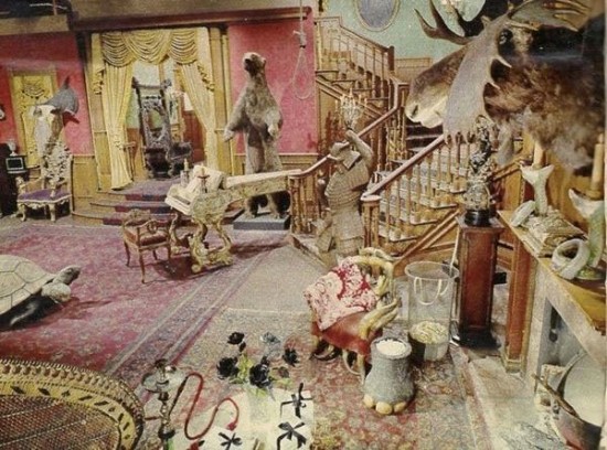 Addams Family House In Color