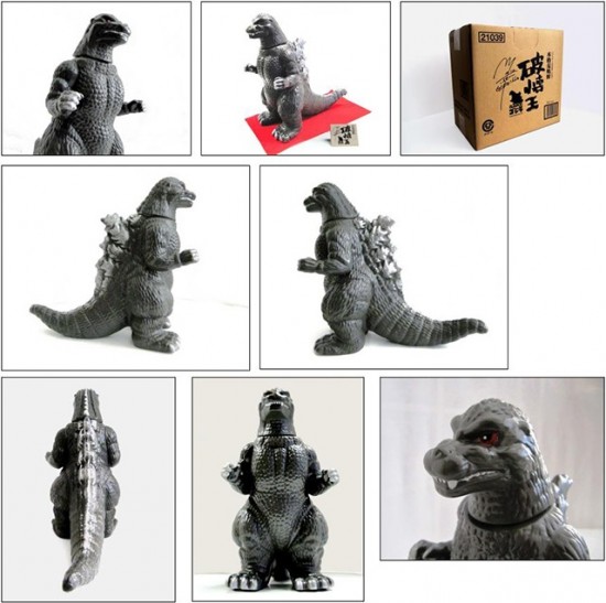 GODZILLA SHAPED SAKE BOTTLE