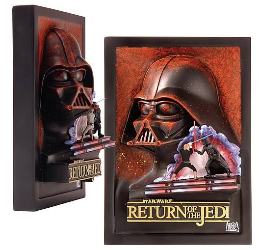 Star Wars Return of the Jedi Mini Movie Poster Sculpture