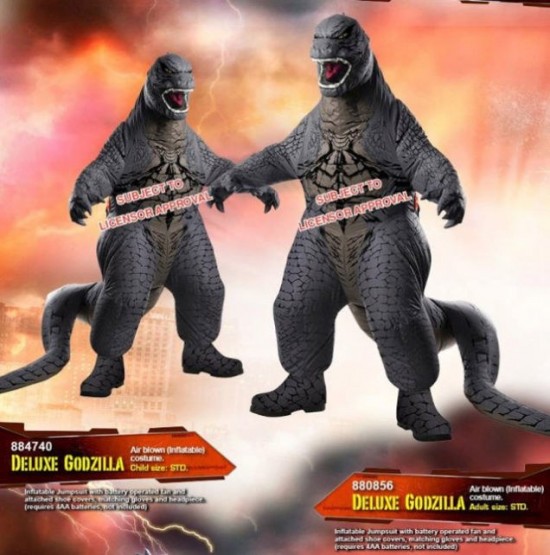 Inflatable Godzilla Costumes 
